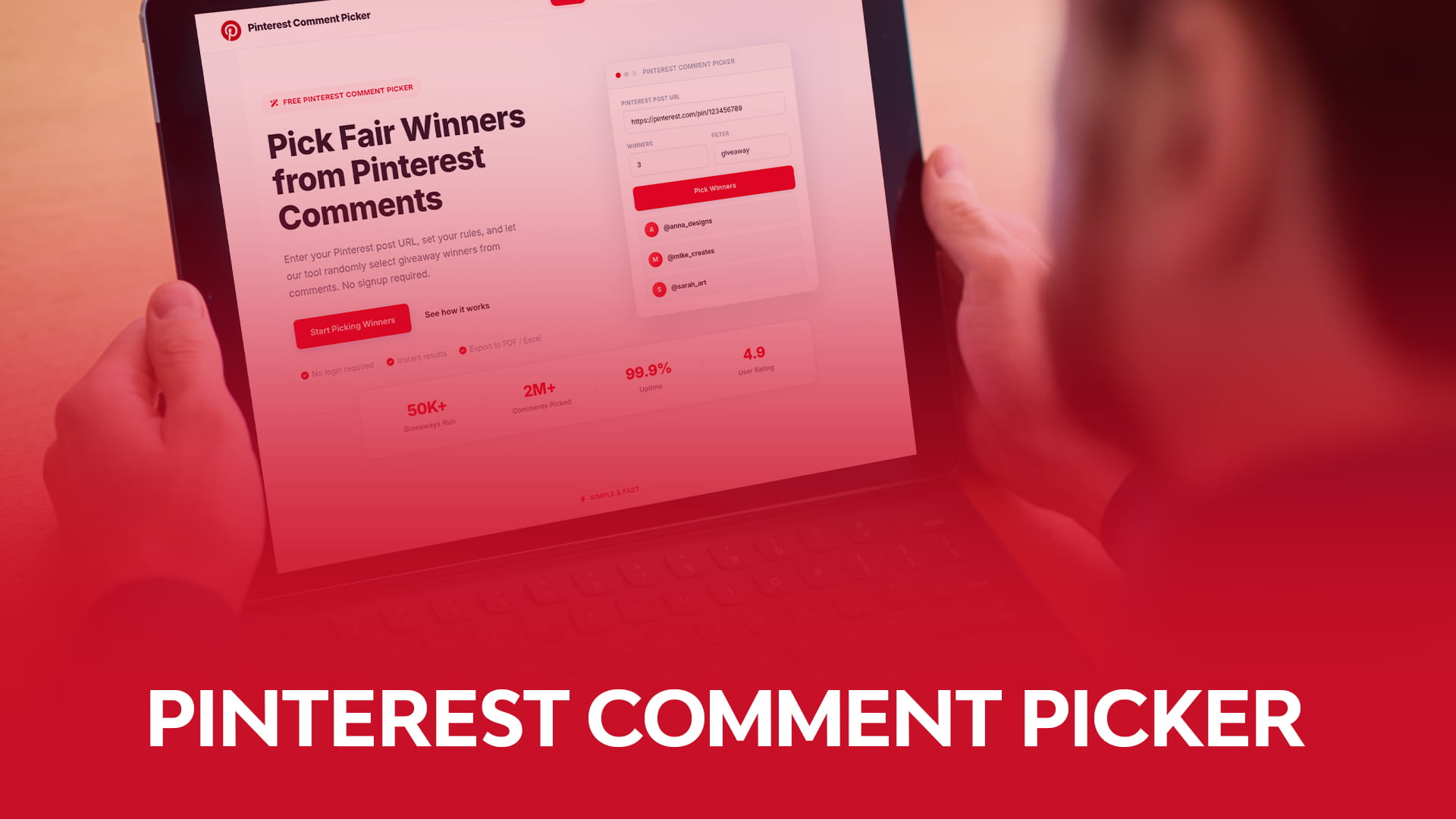 Pinterest Comment Picker - Comment Picker for Pinterest