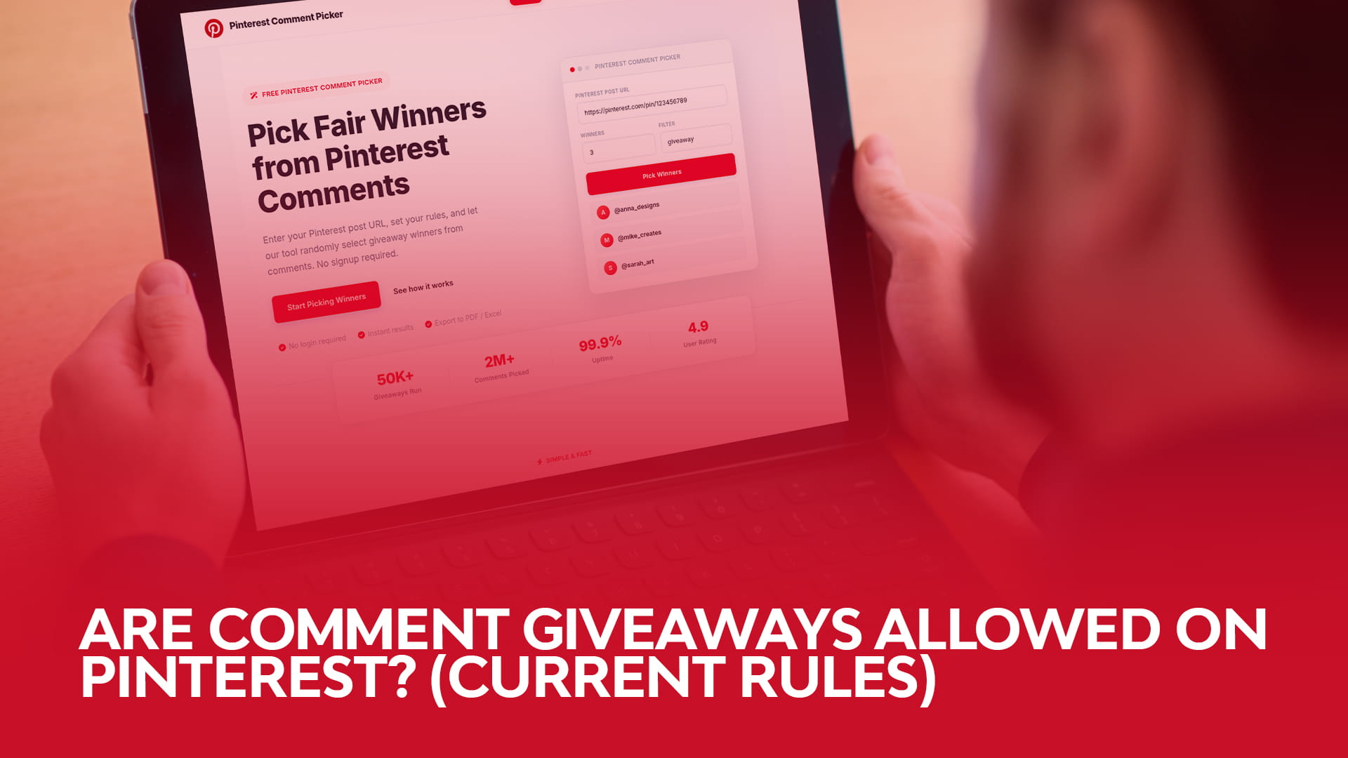 Are Comment Giveaways Allowed on Pinterest? (Current Rules)