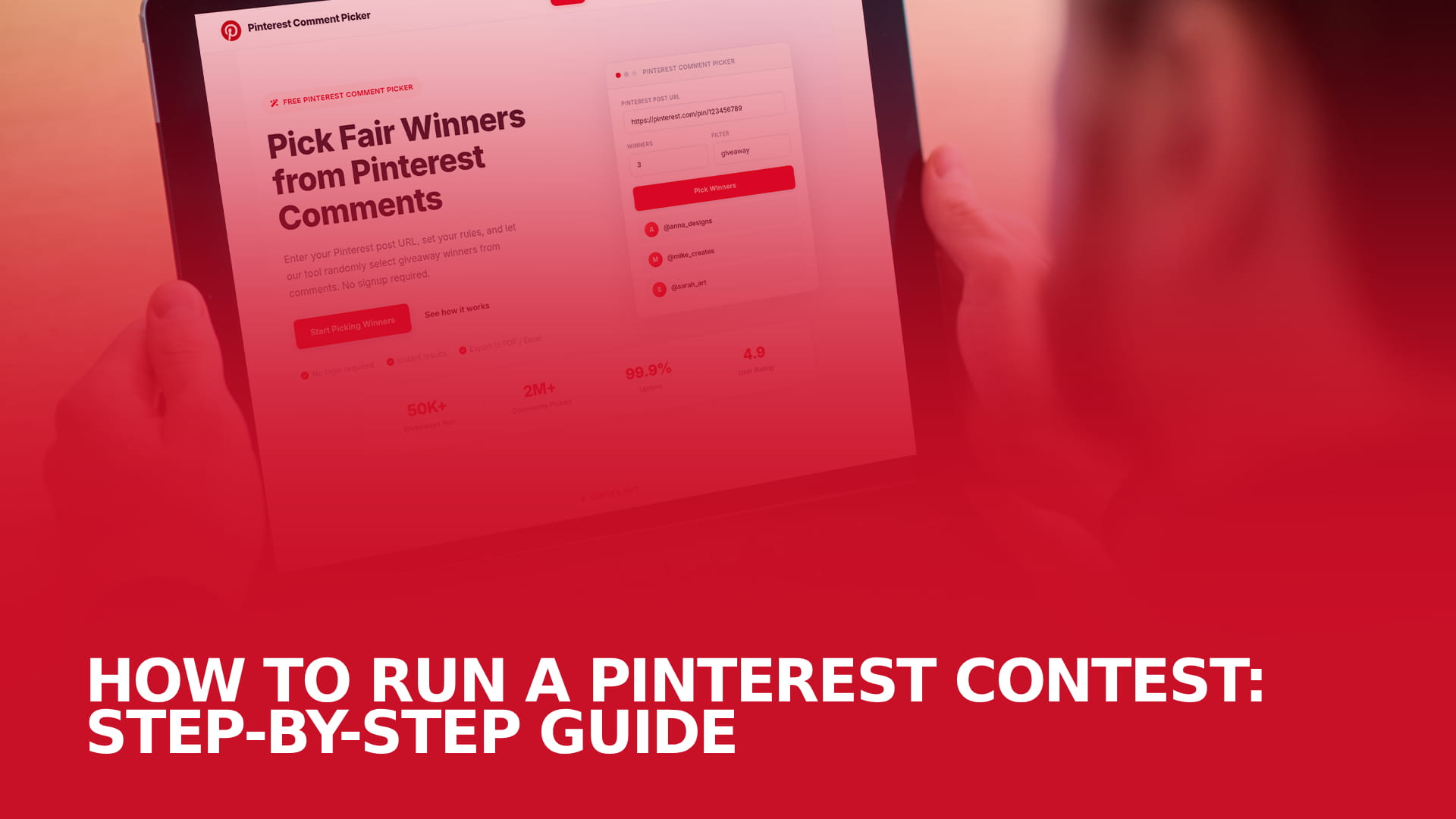 How to Run a Pinterest Contest: Step-by-Step Guide